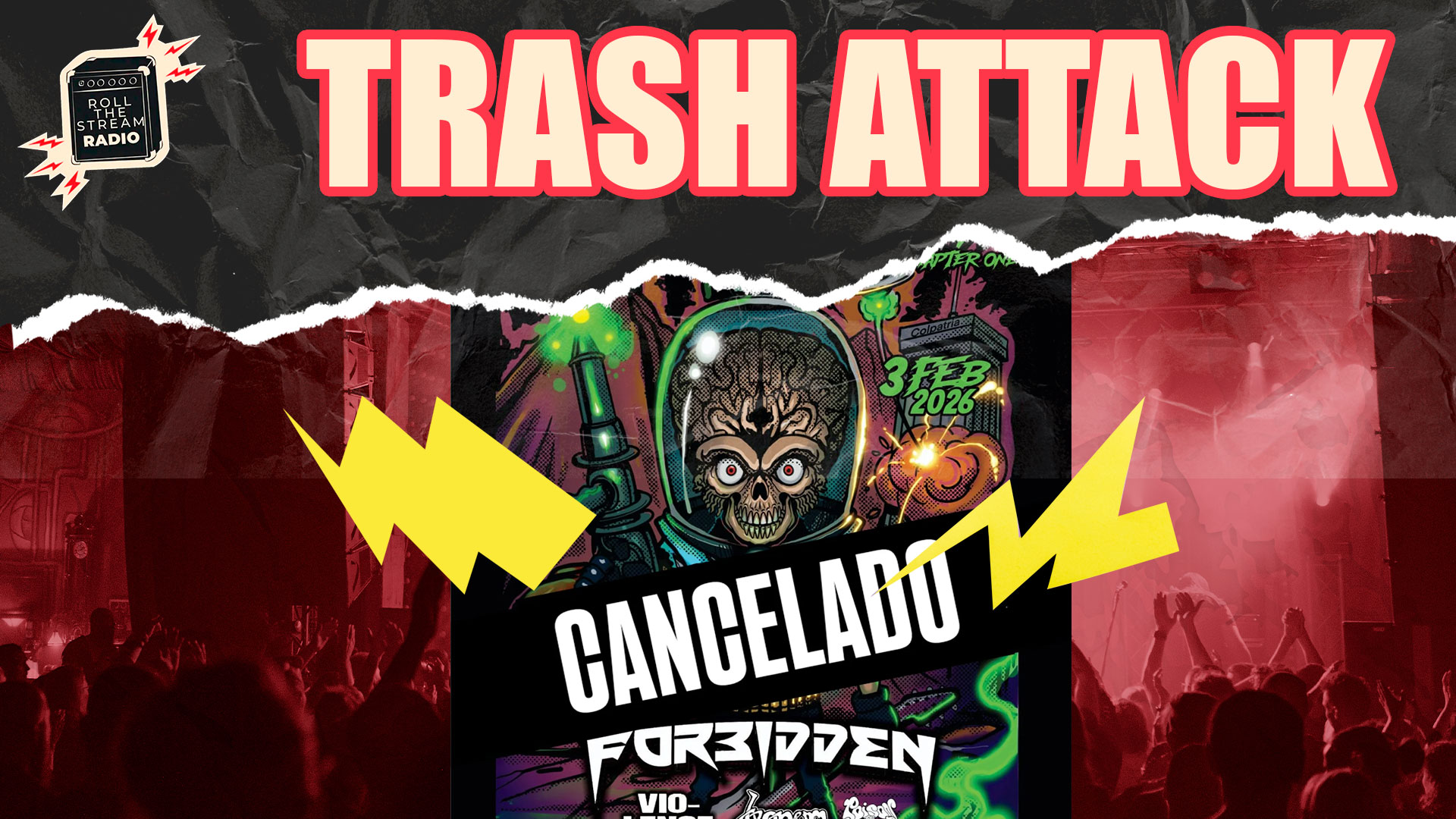 Oficial: Se aplaza el Thrash Attack en Bogotá; Forbidden, Vio-lence y ...