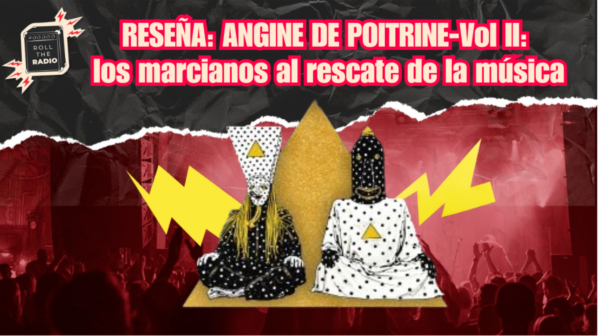 El fenómeno enmascarado de Quebec: Angine de Poitrine, el dúo que demuestra que la imperfección humana supera a la inteligencia artificial.